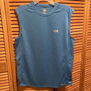 The North Face Flight Series VaporWick Blue Sleeveless Performance Shirt
